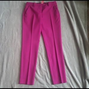 Stretch mid rise columnist ankle pant